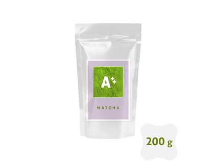 kyosun matcha A++ doypack label white glossy 200g
