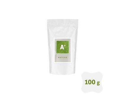 kyosun matcha A+ doypack label white matte 100g