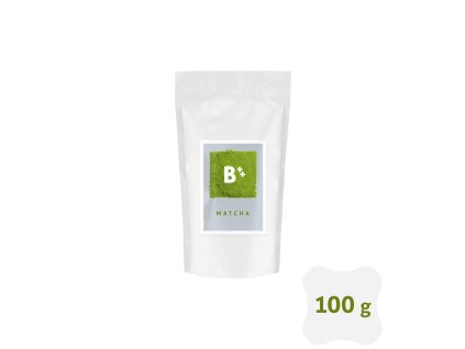 kyosun matcha B++ doypack label white matte 100g