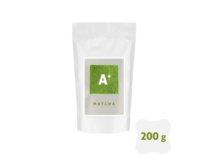 kyosun matcha A+ doypack label white matte 200g