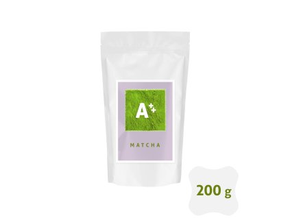 kyosun matcha A++ doypack label white matte 200g