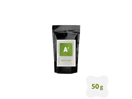 kyosun matcha A+ doypack label black glossy 50g
