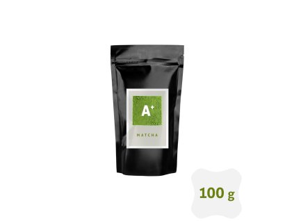 kyosun matcha A+ doypack label black glossy 100g