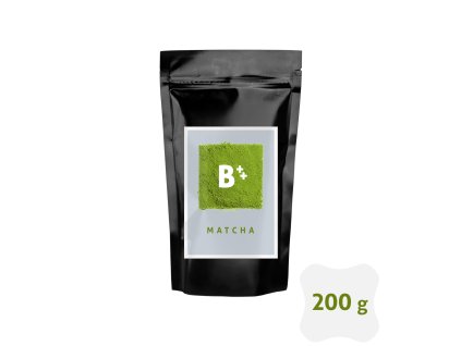 kyosun matcha B++ doypack label black glossy 200g