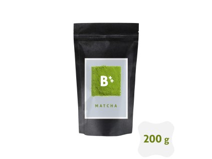 kyosun matcha B++ doypack label black matte 200g