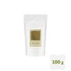 Bio Hojicha with front and back label 100 g - white matte