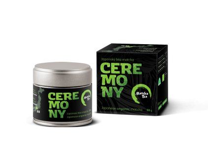 Bio Matcha Tea Ceremony 30 g – dóza a krabička