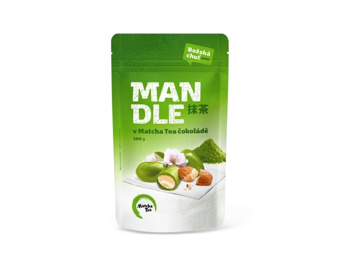 mandle v matcha doypack celopotisk