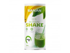 bio matcha tea shake banánový 300 g praktický tubus energie