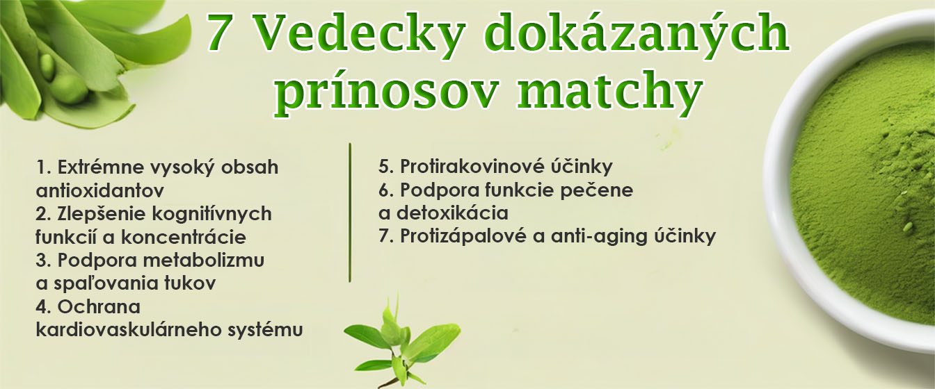 7 vedecky dokázaných zdravotných prínosov matchy