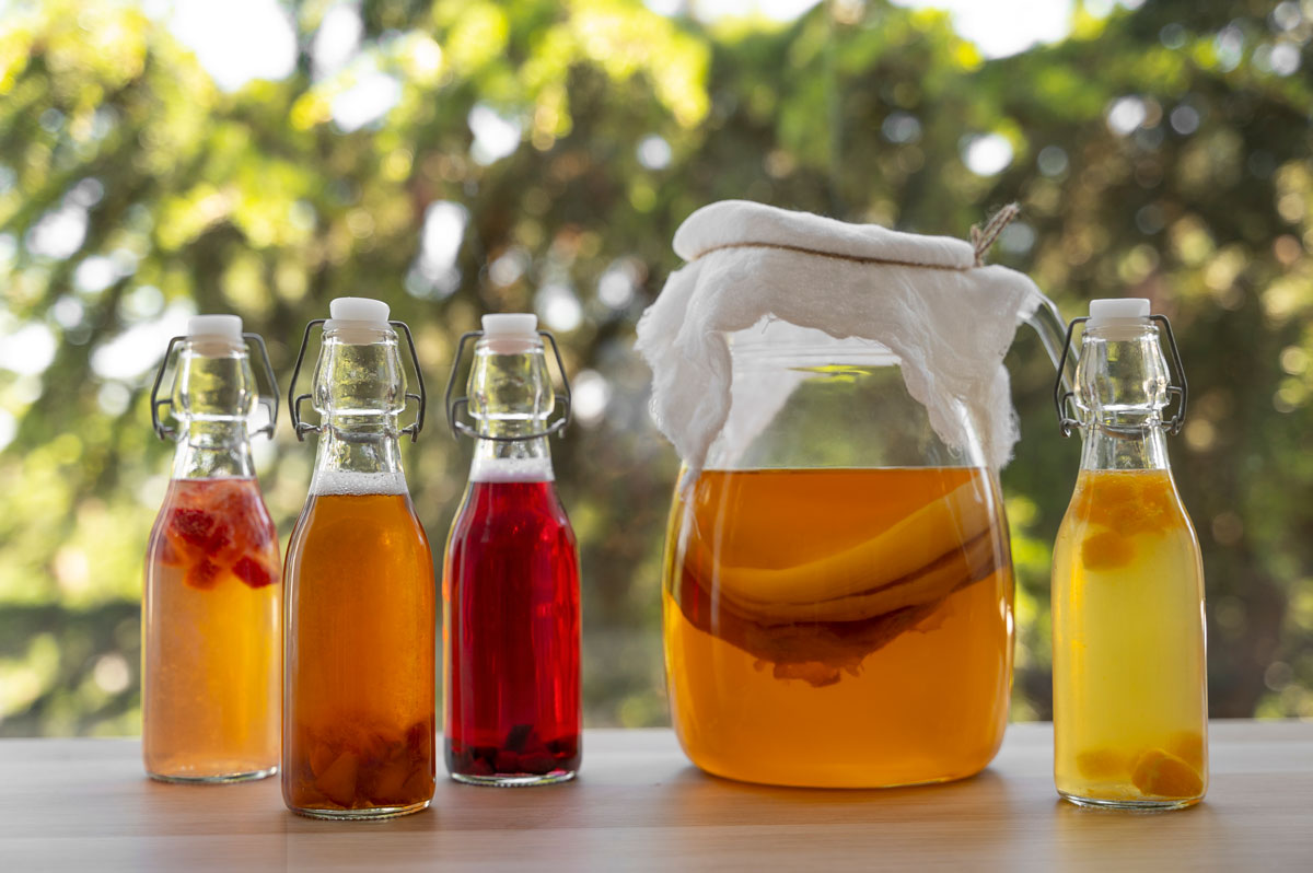 Kombucha: Chutný nápoj so spektrom zdravotných benefitov