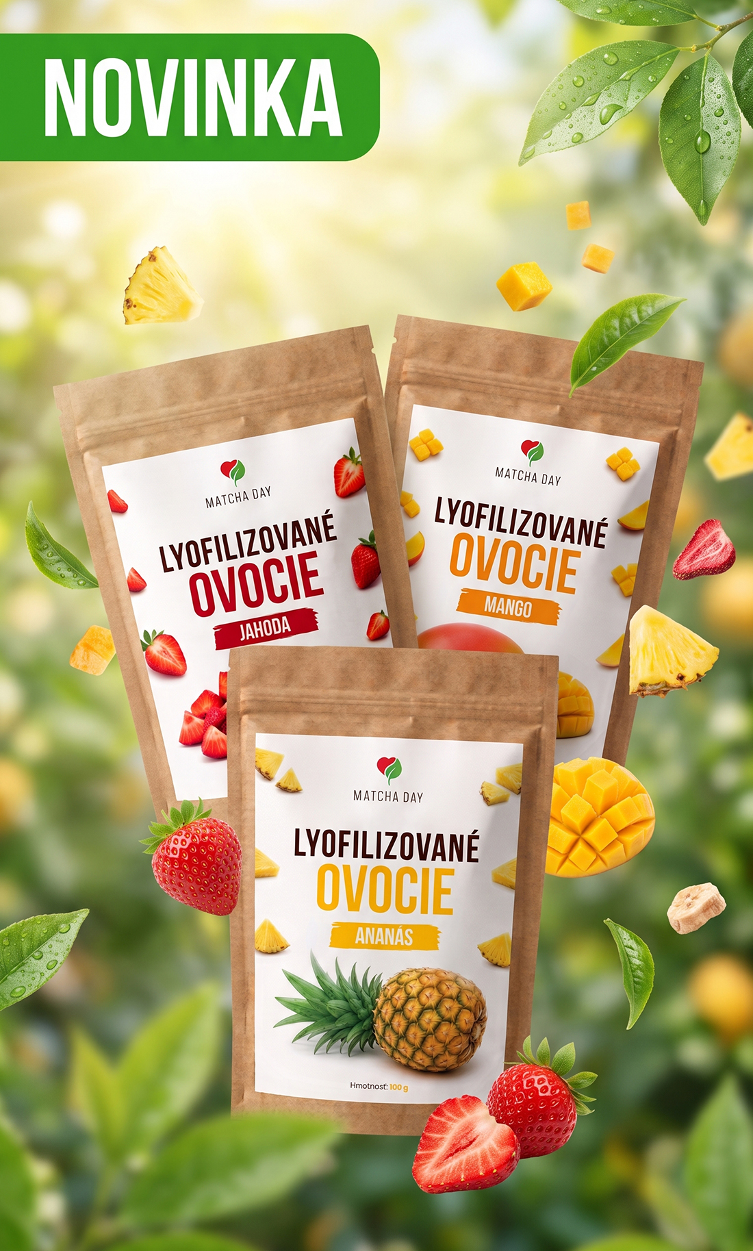 Lyofilizované ovocie