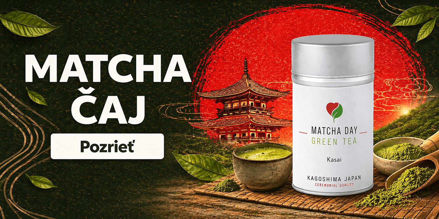 Čaj Matcha - pravý japonský originál v BIO kvalite.