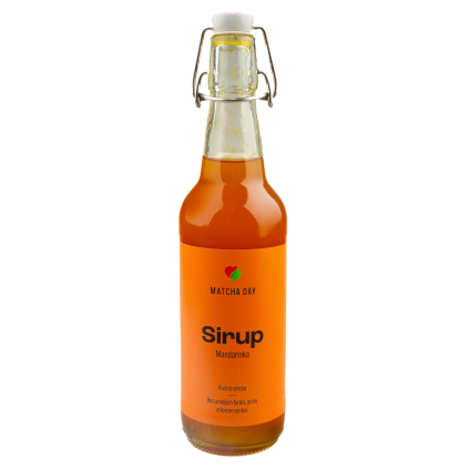 Mandarinkový sirup 500ml