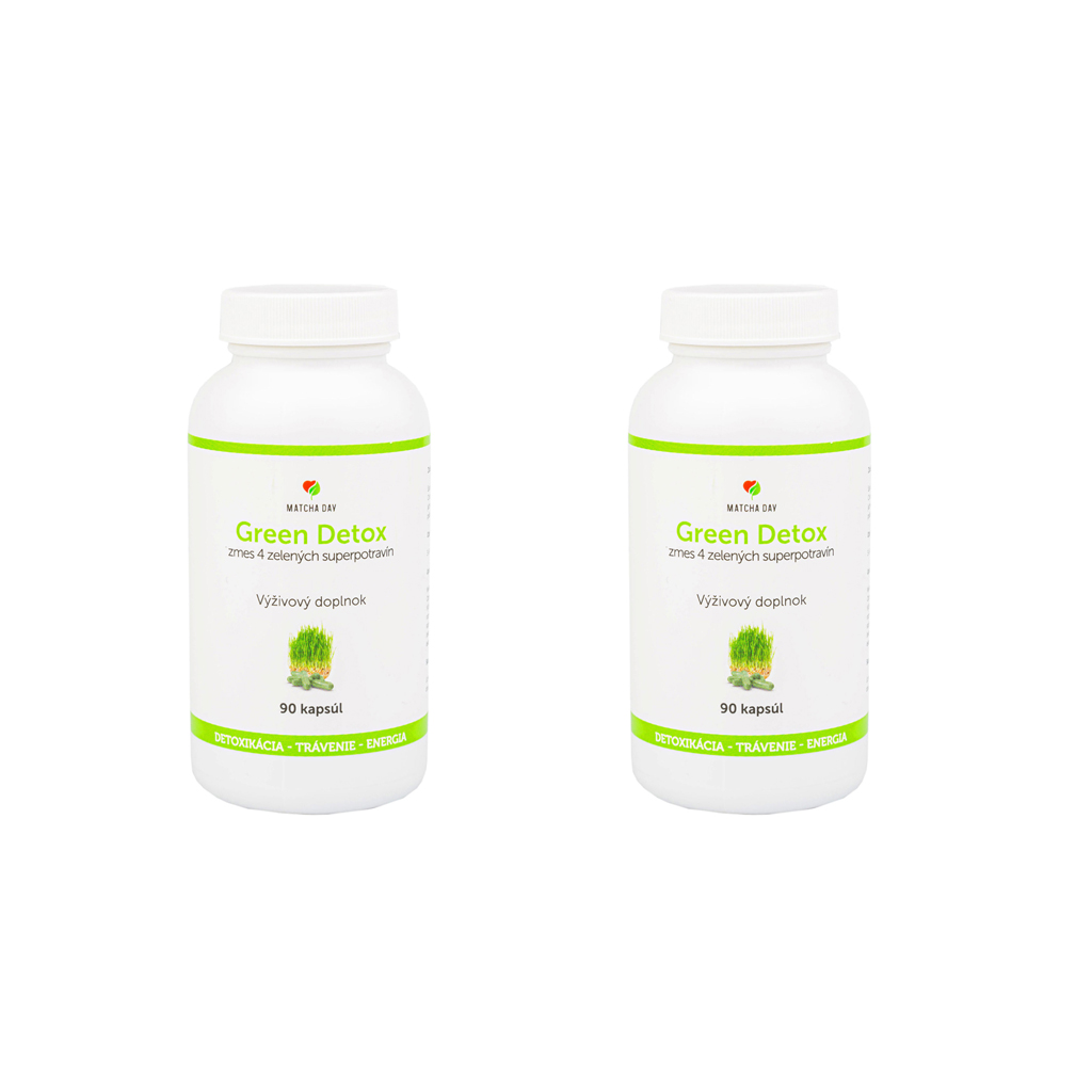 E-shop Green Detox 180 kapsúl - Matcha Day