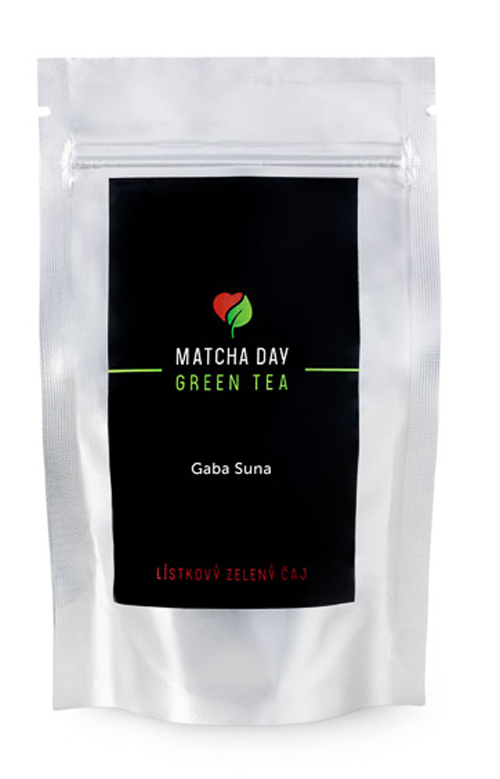 Organický zelený lístkový čaj Gaba Suna 100g - Matcha Day