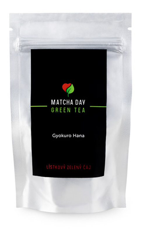 Organický zelený lístkový čaj Gyokuro Hana 100g - Matcha Day