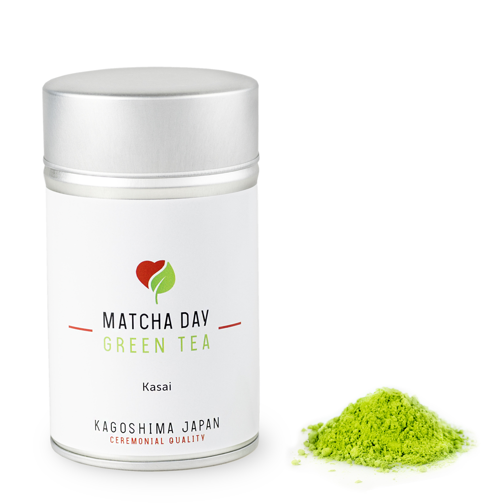 BIO Matcha Čaj - Kasai 30g (plechovka) - prémiová kvalita - Matcha Day