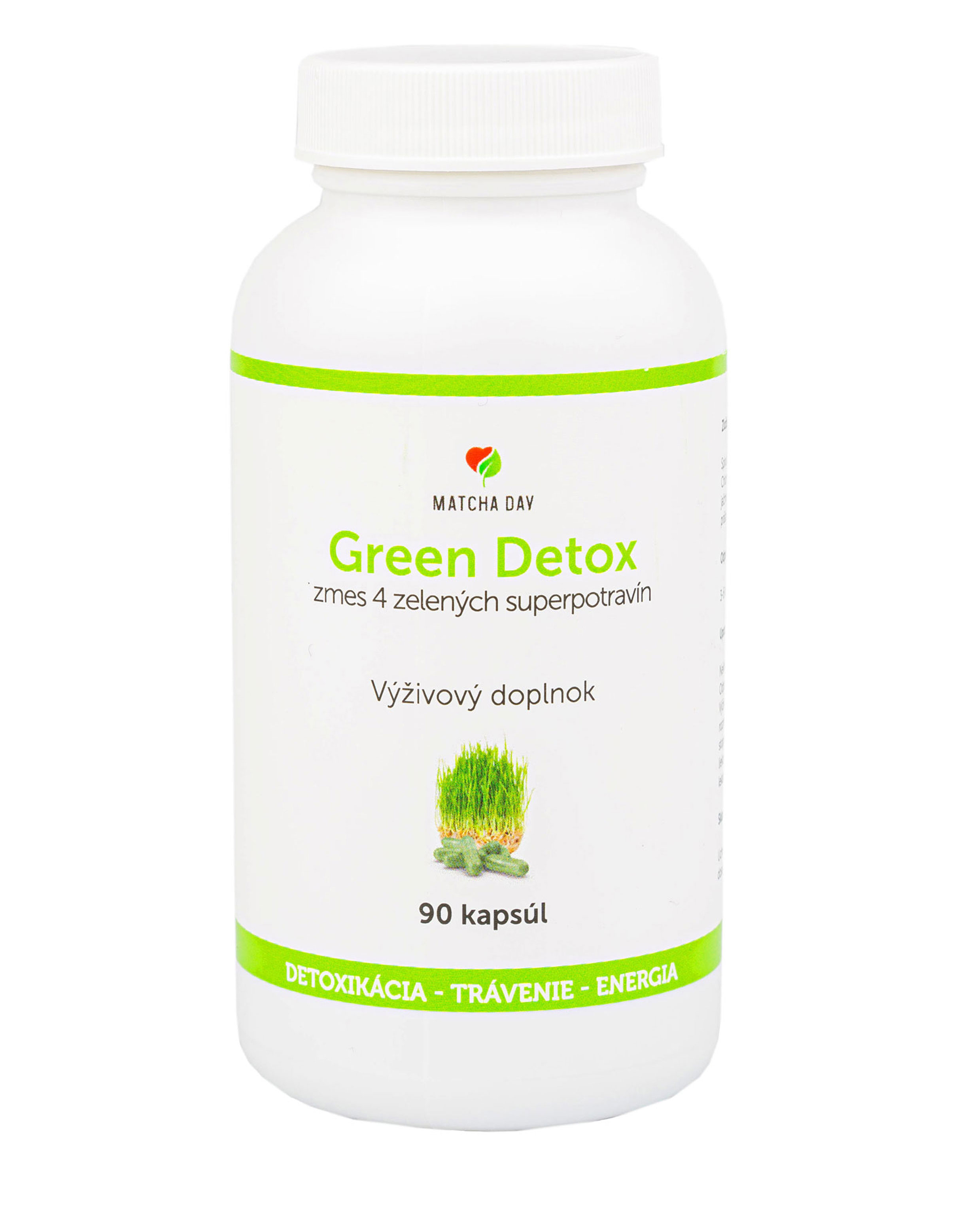 Green Detox 90 kapsúl - Matcha Day