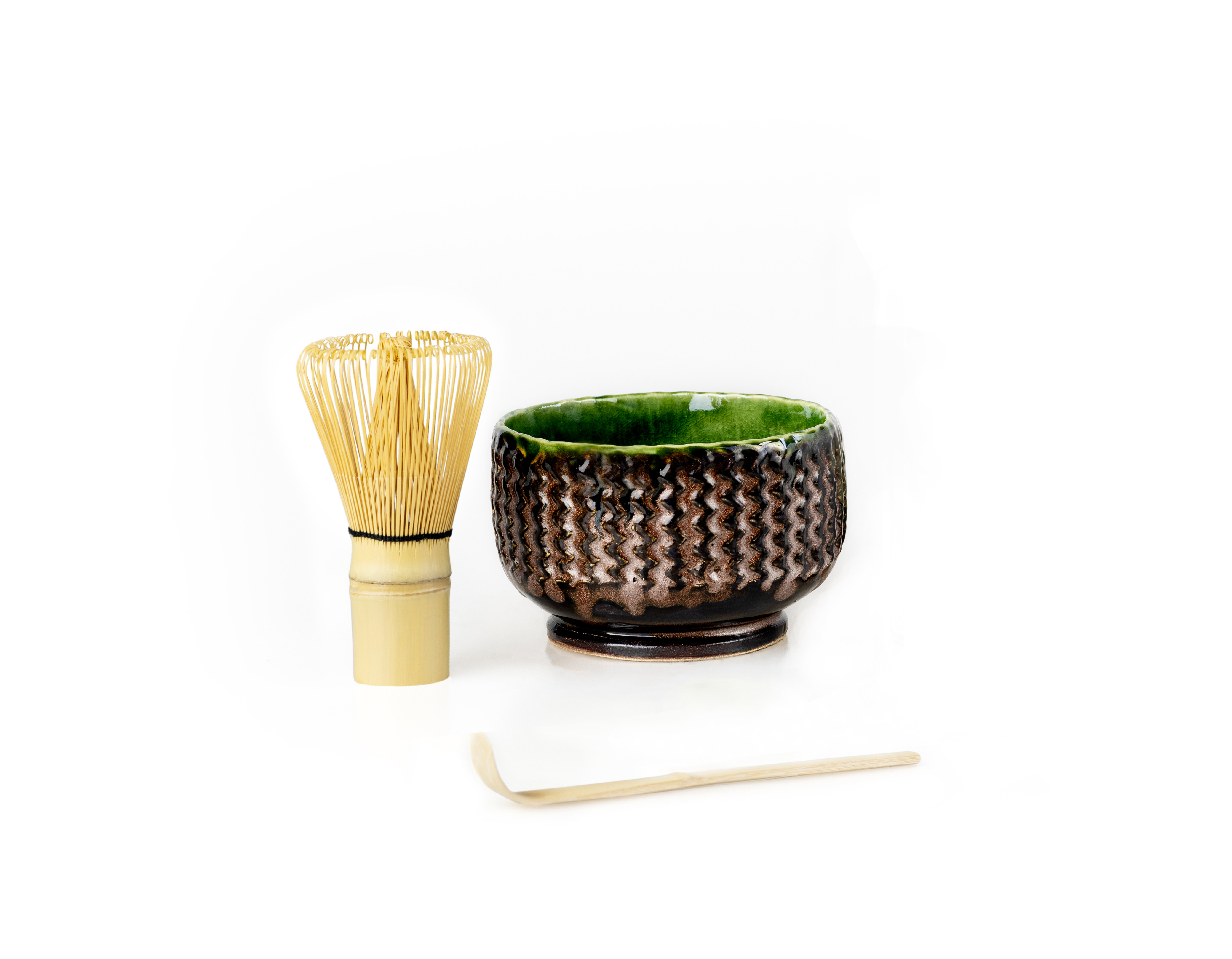 Matcha set - Tradičná príprava Matcha čaju hnedá - Matcha Day