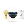 Matcha čaj set - Kasai 30g (plechovka) čierna