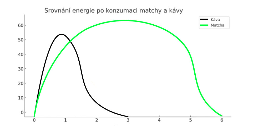 Rozdíl Matcha vs Káva