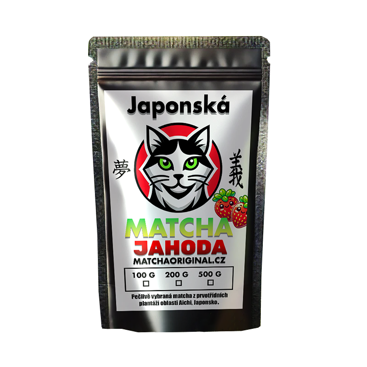 Jahodová Matcha