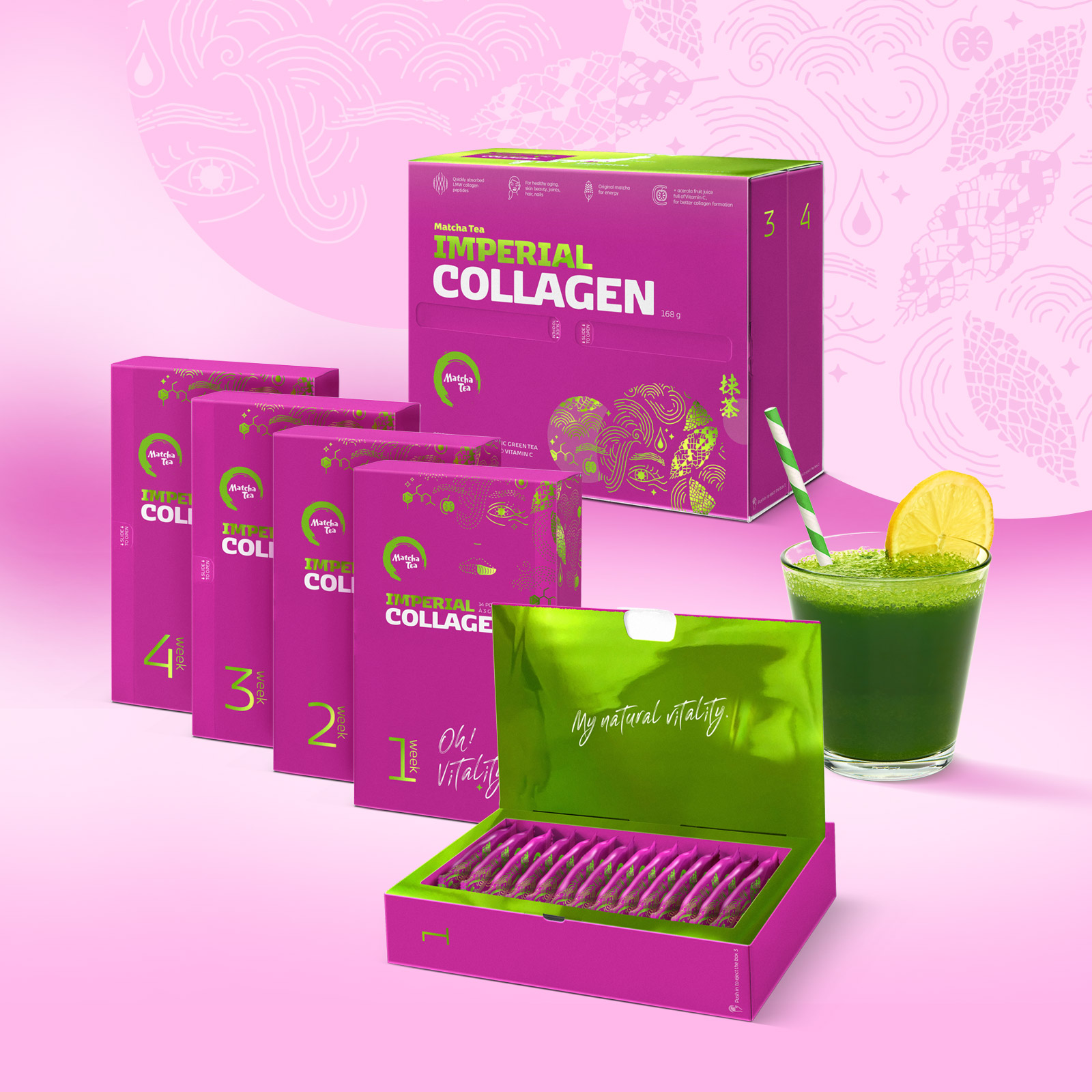 Imperial Matcha Tea collagen