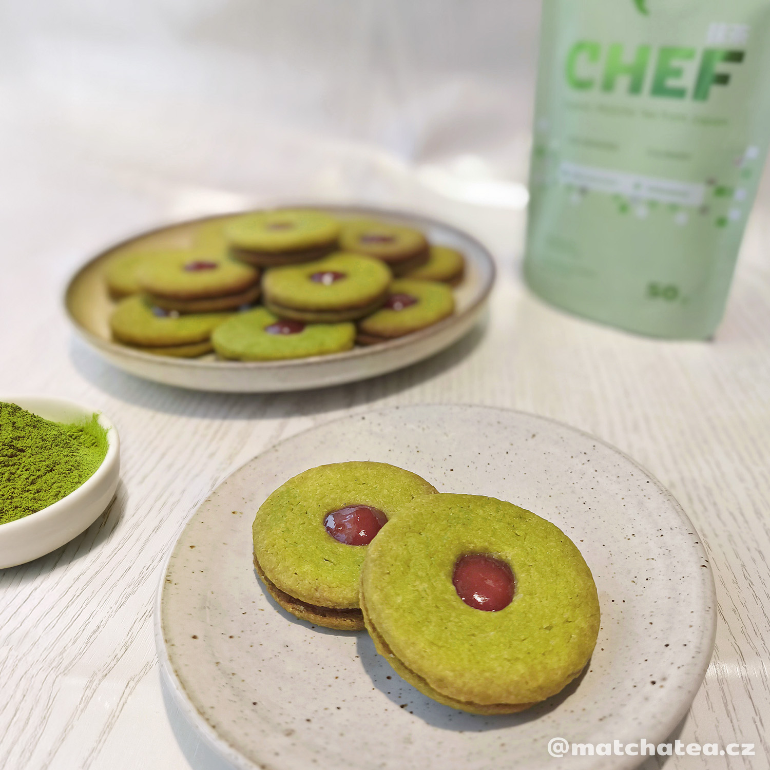 Matcha linecké: Vánoční klasika s japonským twistem