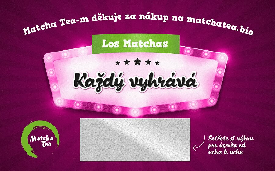 Pravidla soutěže Matcha Tea Losy