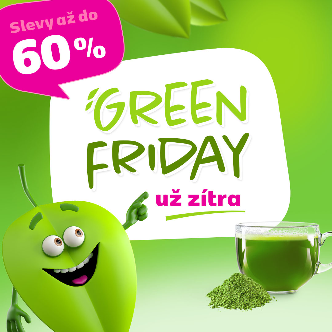 Zítra startuje Green Friday, slevová akce roku!