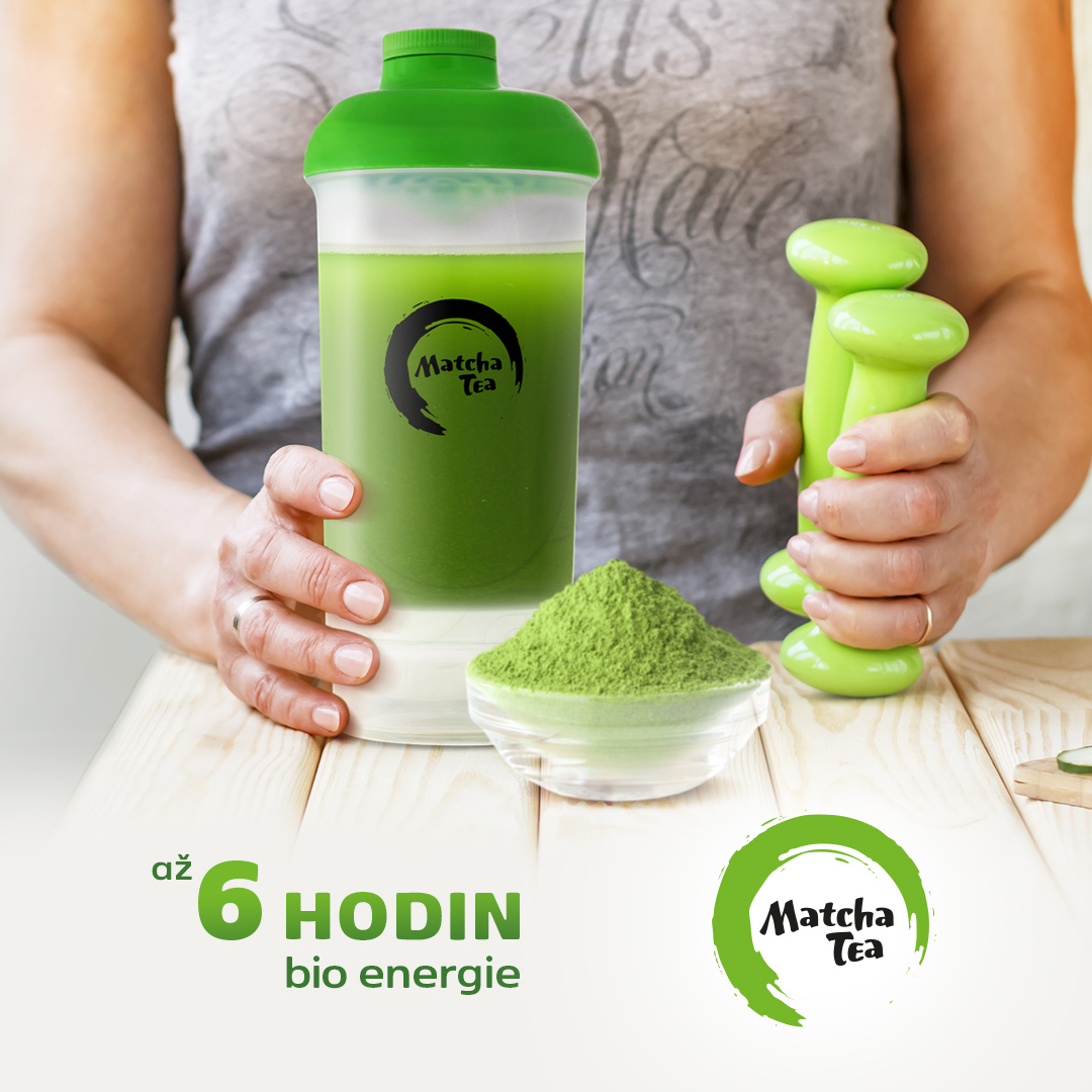 Účinky matcha zeleného čaje na únavu a adaptaci na silový trénink