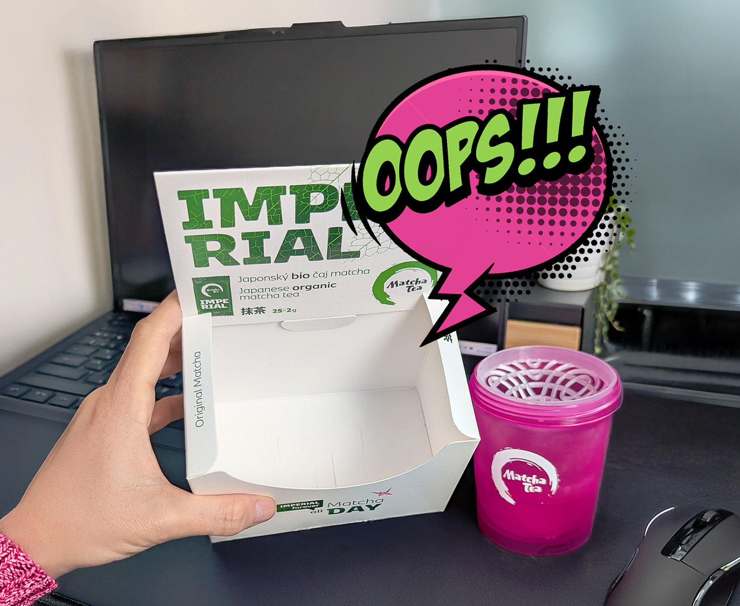 Soutěž: Můj den bez matchy je jako…?