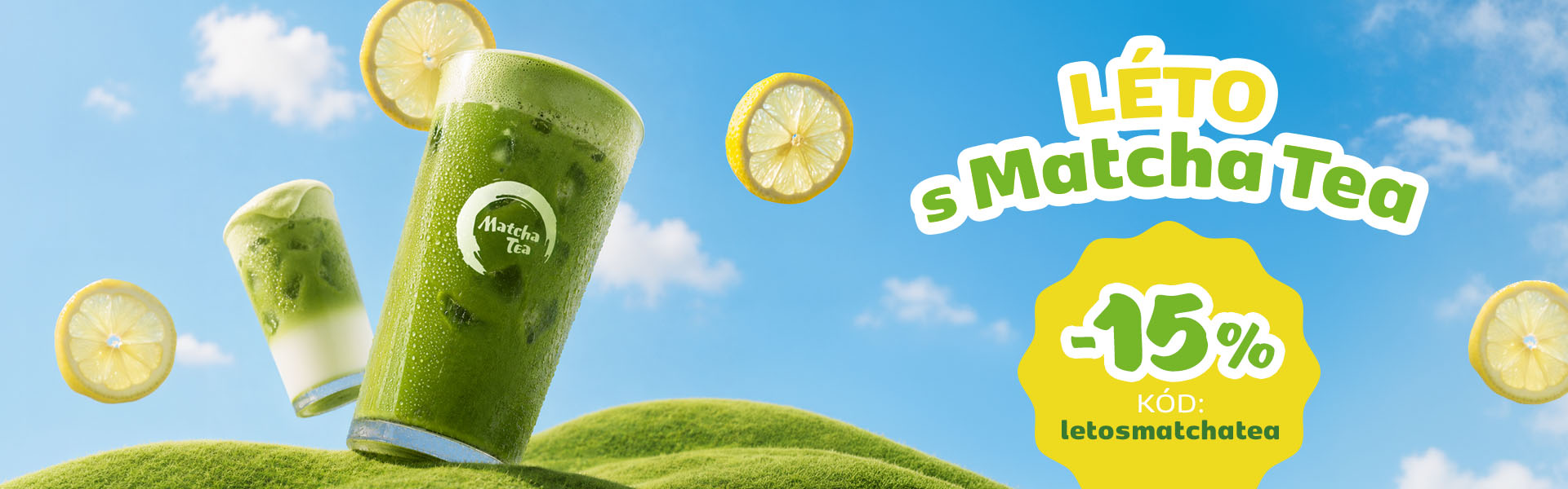 Léto s Matcha Tea - desktop
