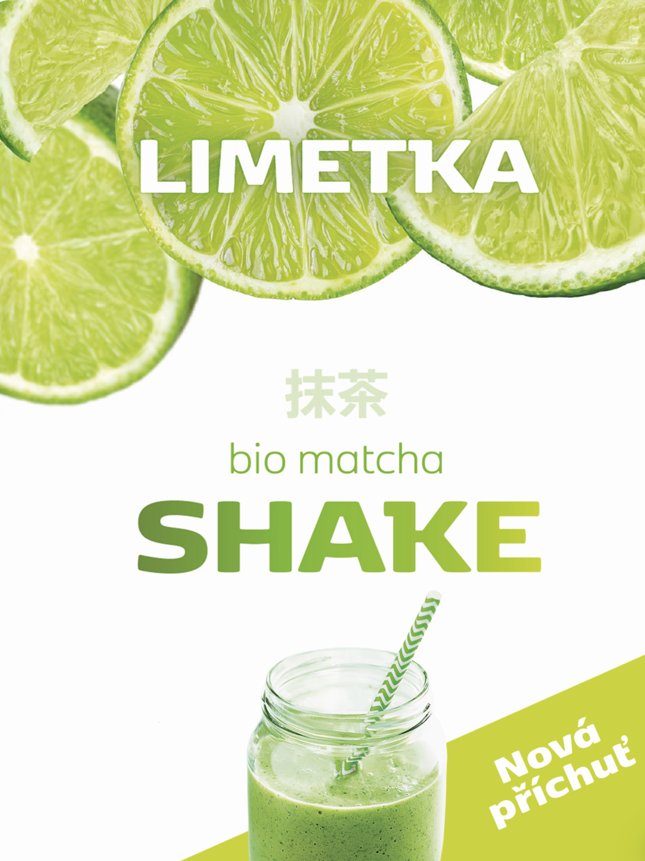 Složení Matcha Shake Limetka