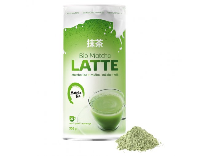 matcha latte tubus