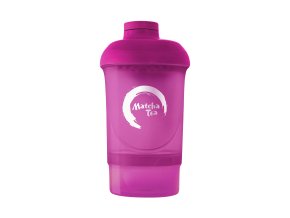 matcha tea shaker ruzovy300+zasobnik 032025