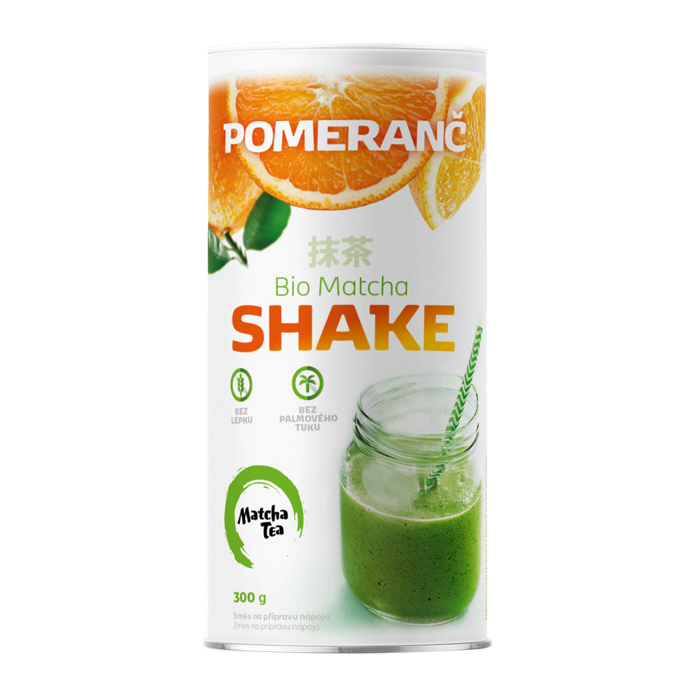 Kyosun 300 g Bio Matcha Tea shake pomeranč