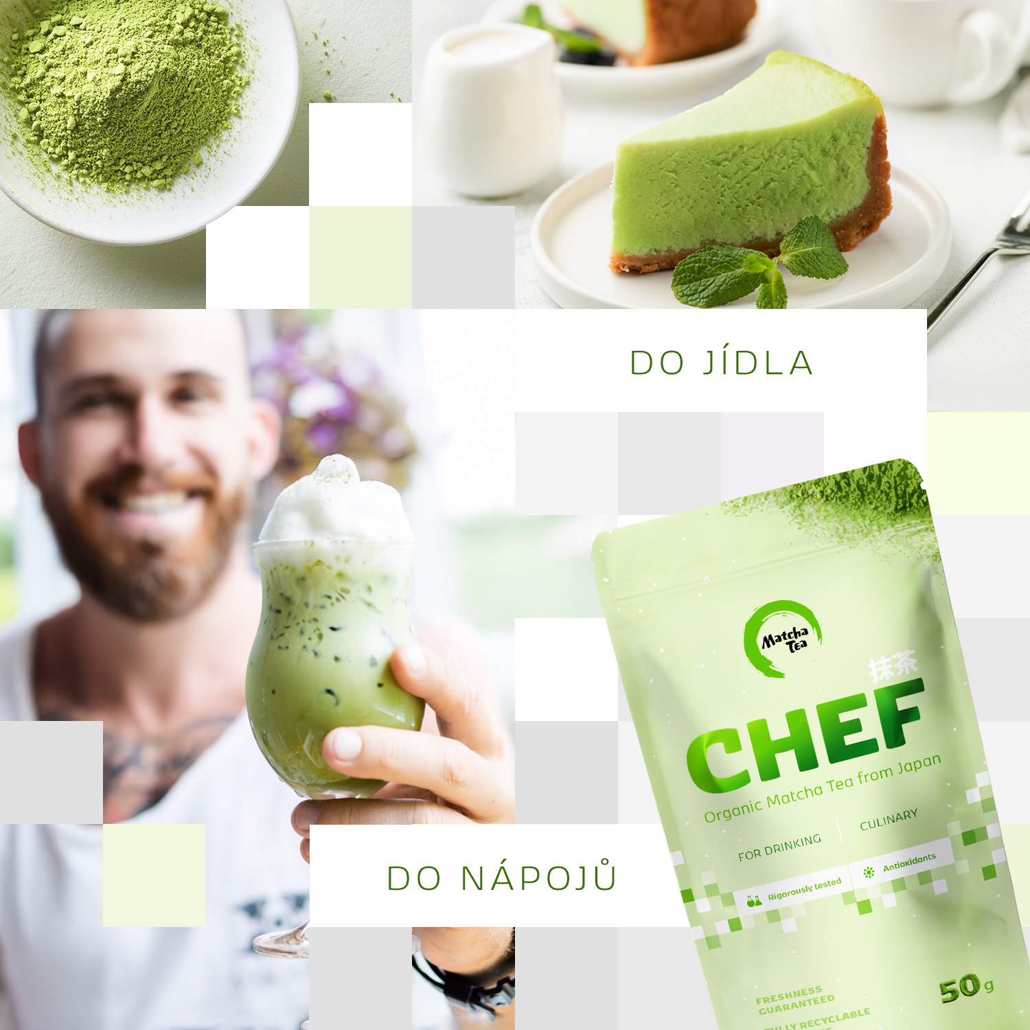 Bio Matcha Tea Chef — kulinářská třída matcha pro vaření a pečení