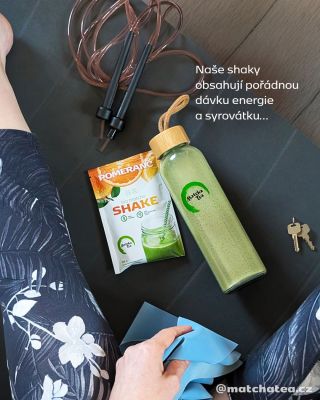 🍊 Když chceš energii, která chutná svěže. Bio Matcha Shake pomeranč spojuje jemnou sílu matchy, porci bílkovin a...