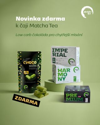 Low Carb Matcha Tea Choco Sticks jsou právě v prodeji. 💚🍫 A na oslavu této novinky jsme pro vás připravili speciální...