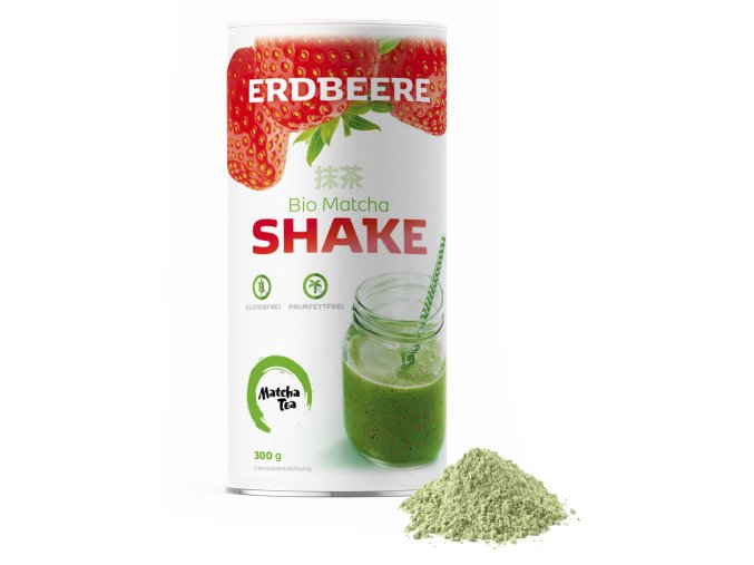 matcha tea shake erdbeere tube 300 g