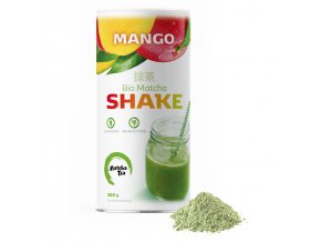 matcha tea shake mango tube