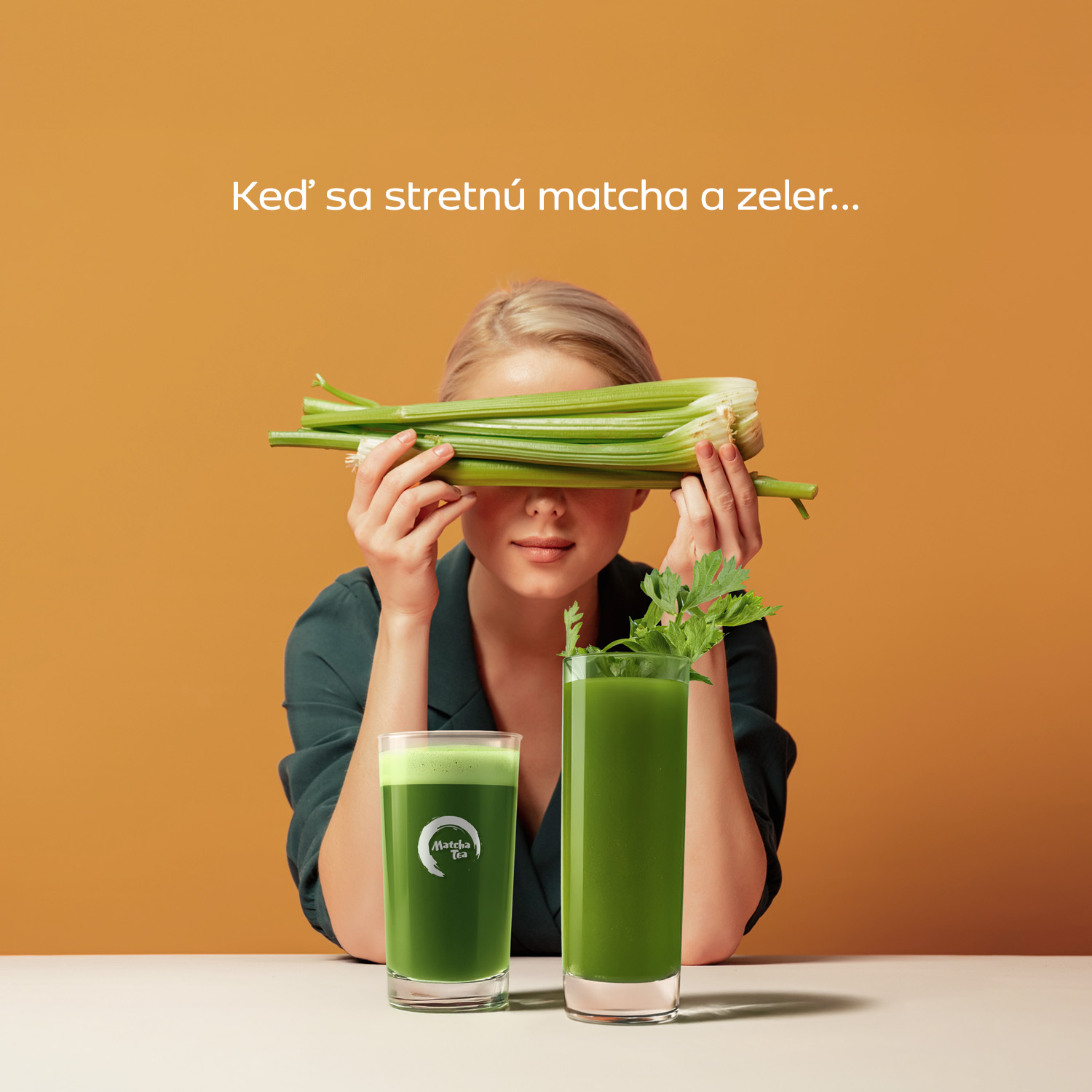 Čo sa stane, keď sa stretnú matcha a zeler? 🌿✨