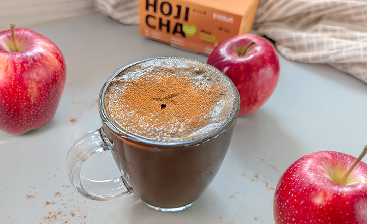 Recept: Hojicha Hot Apple
