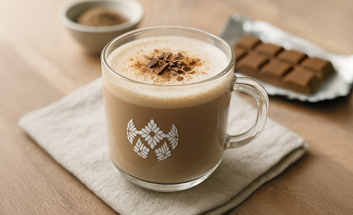Hojicha s mliečnou čokoládou