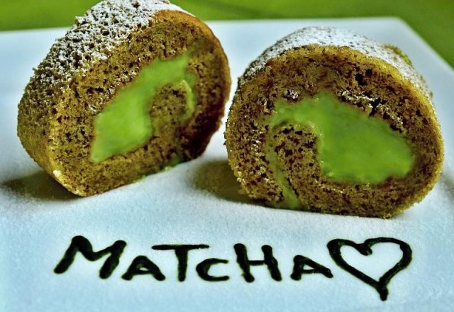 Matcha Tea roláda