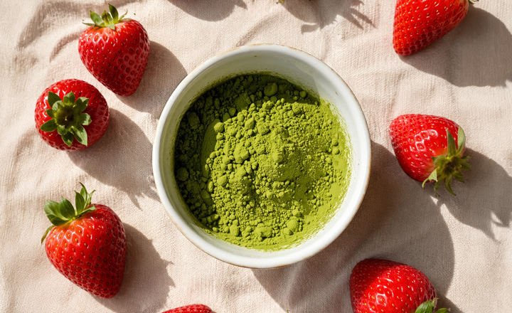 Matcha a jahoda vo vedeckom hľadáčiku: prečo tejto kombinácii fandíme