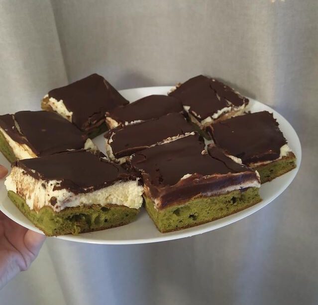 Bezlepkové Matcha Rezy