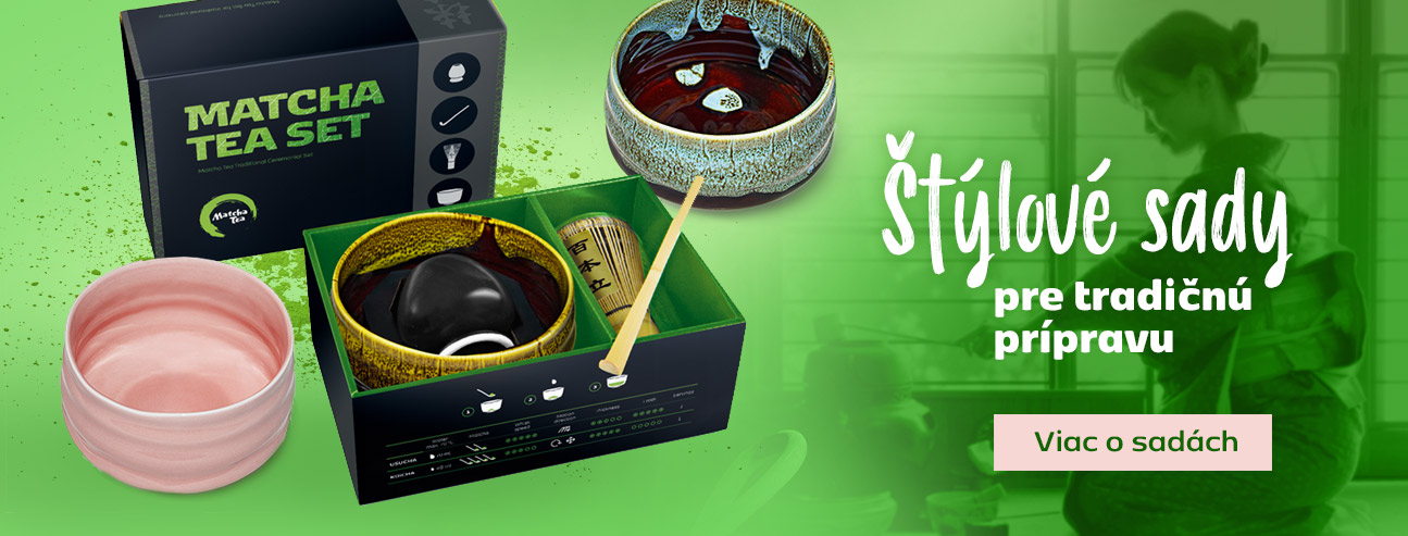 Štýlové sady pre tradičnú prípravu Matcha Tea
